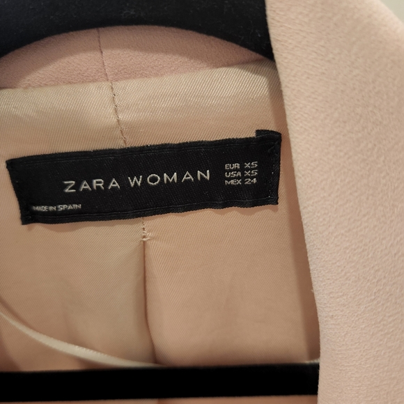 Zara blazer.  Soft Pink - Picture 2 of 7